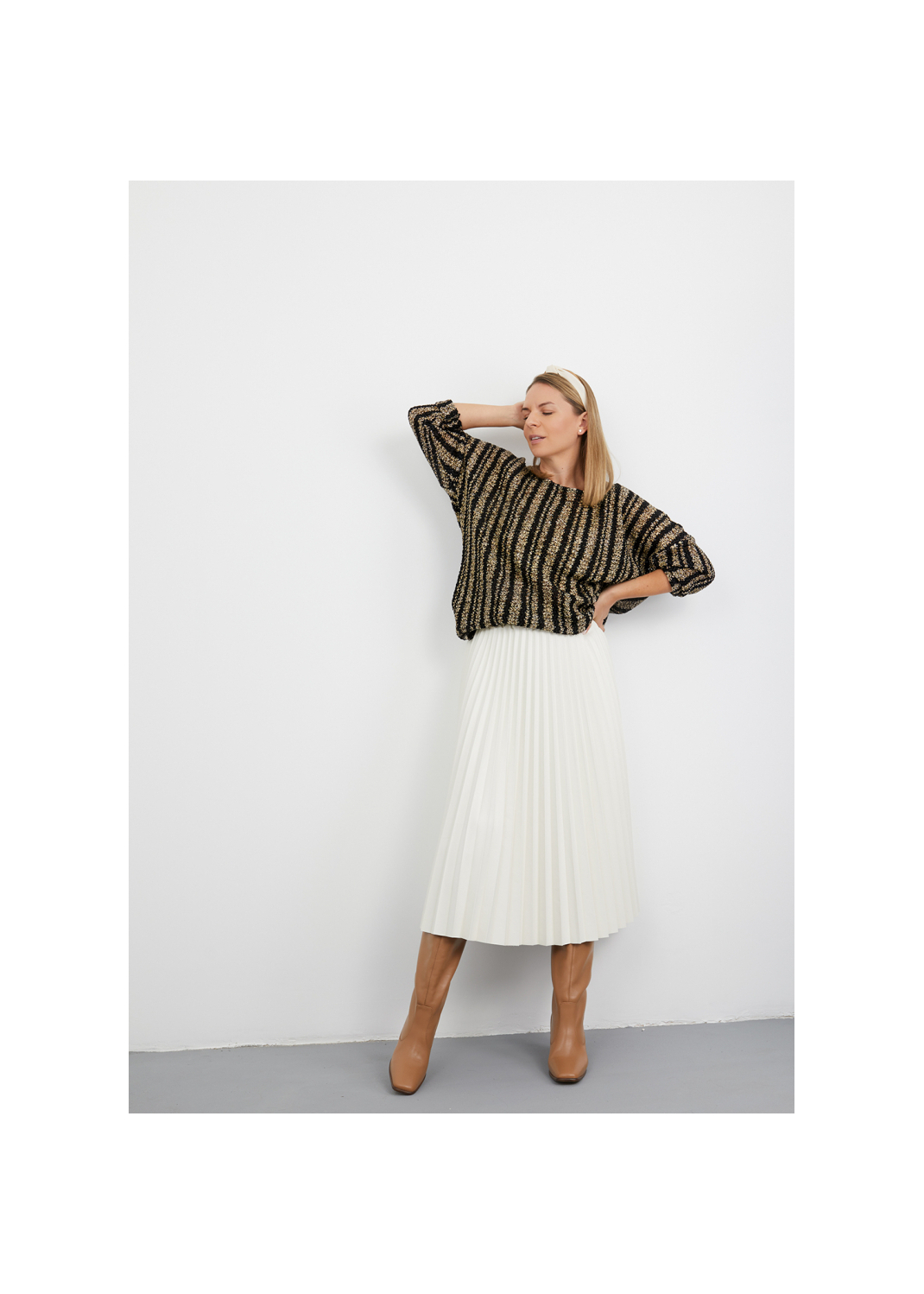 Sweter SYNTHIA beż - 91163