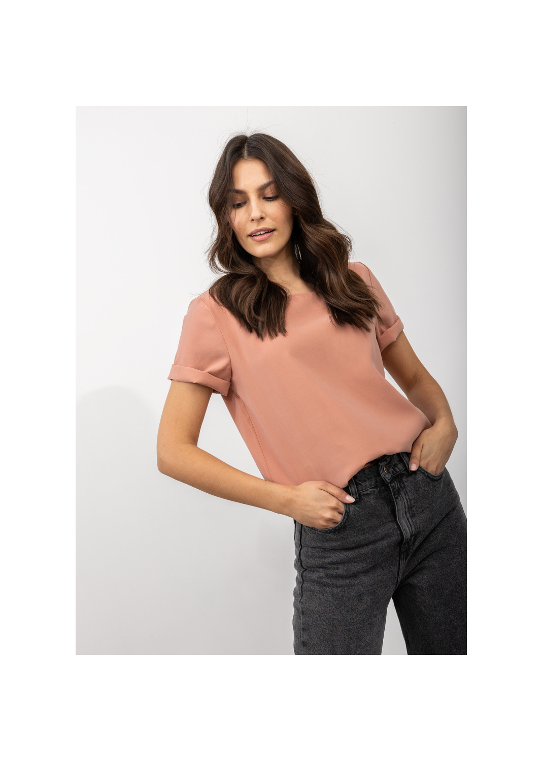 T-shirt CATRINA róż - 81794