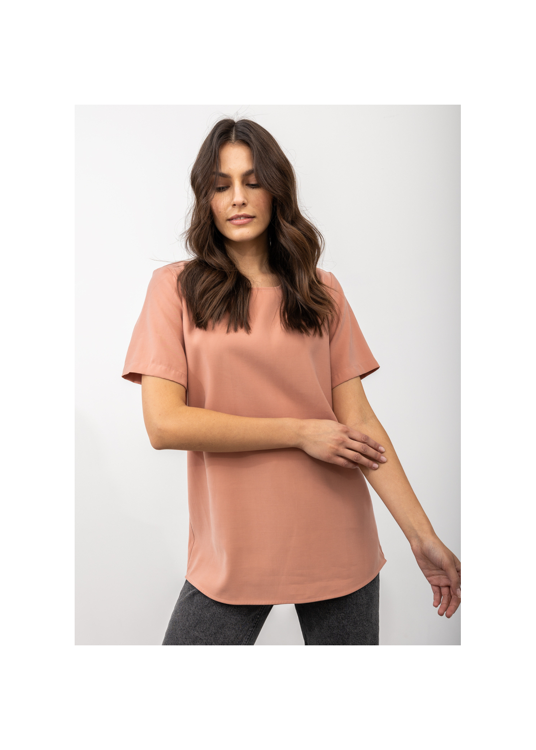 T-shirt CATRINA róż - 81796
