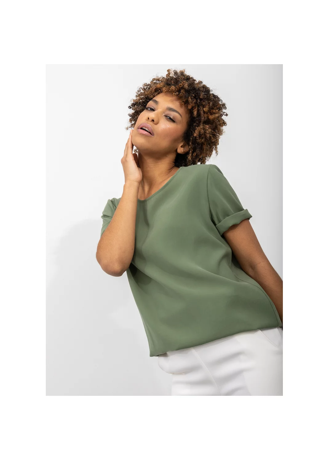 T-shirt CATRINA green - 165347