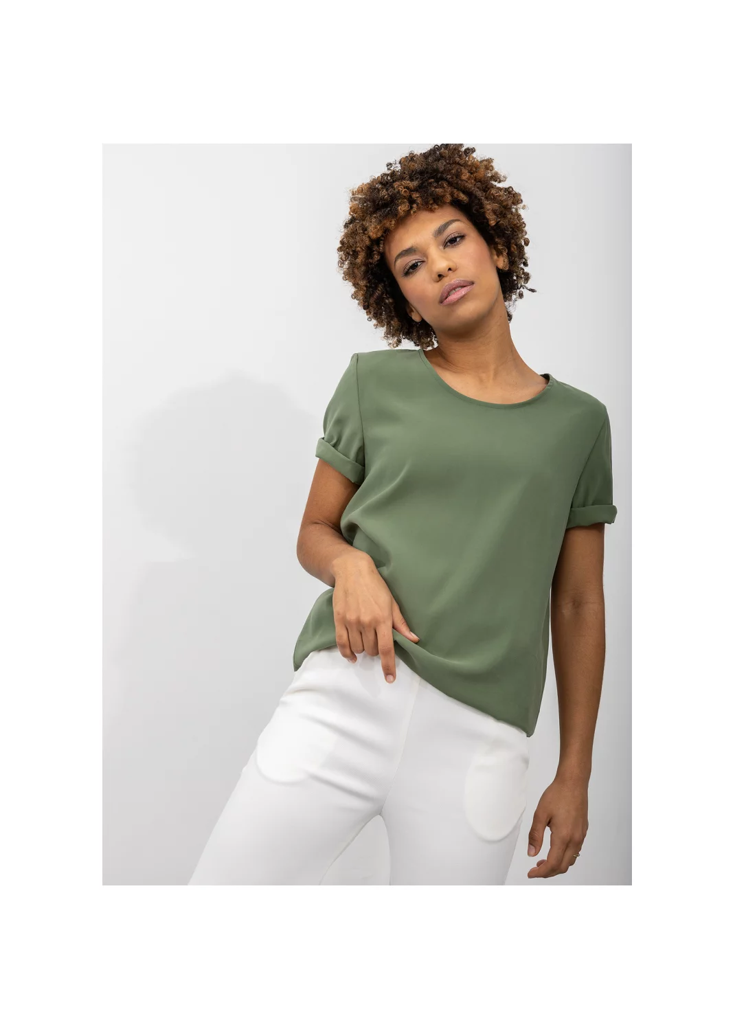 T-shirt CATRINA green - 165348