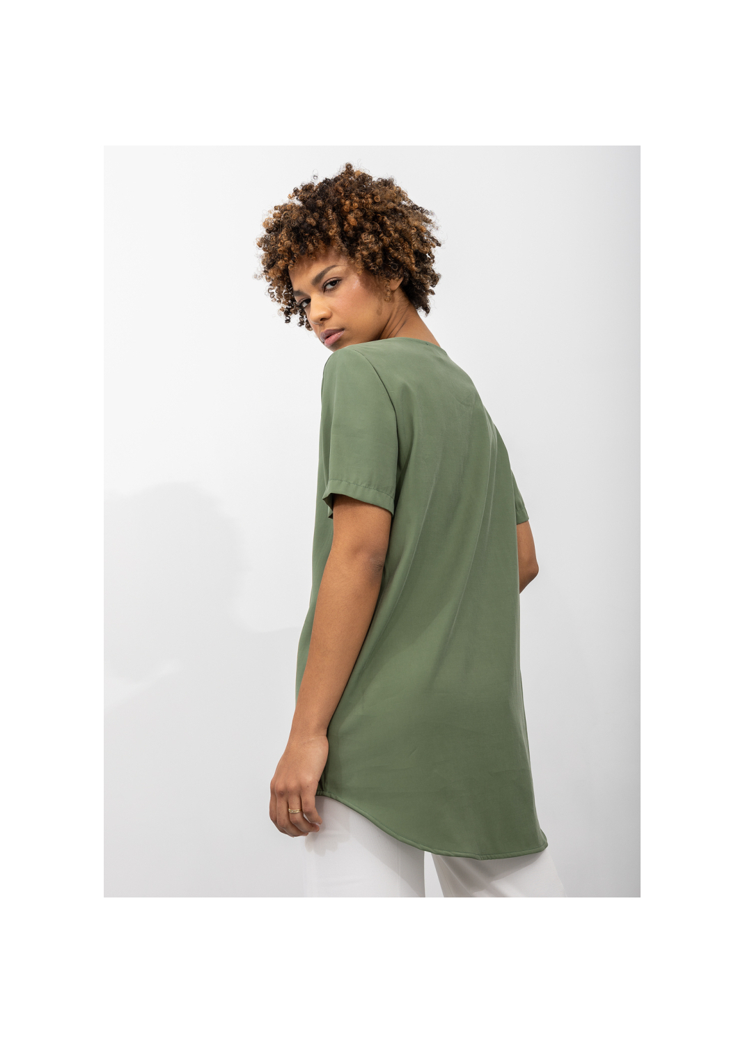 T-shirt CATRINA zielony - 82501