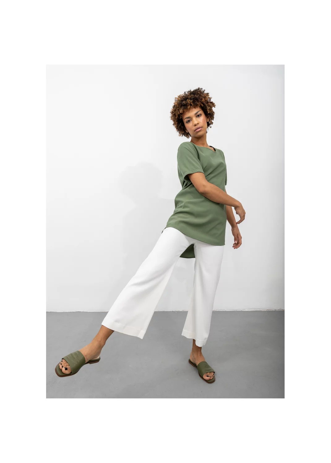 T-shirt CATRINA green - 165351