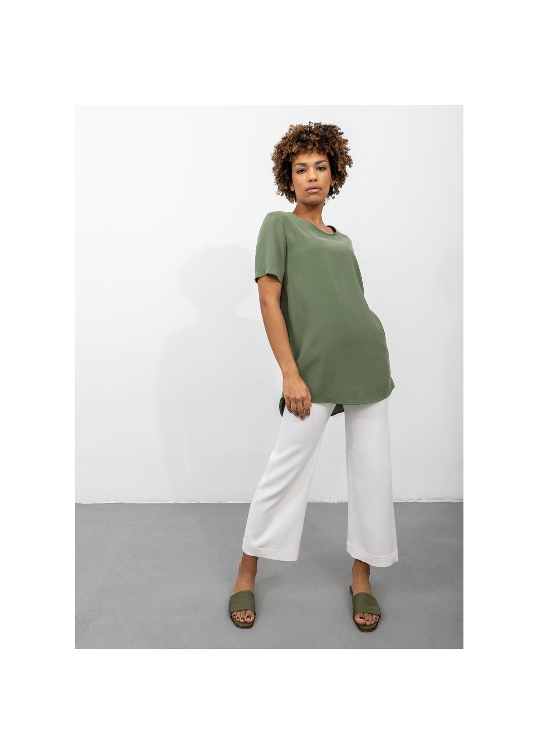 T-shirt CATRINA zielony - 82504
