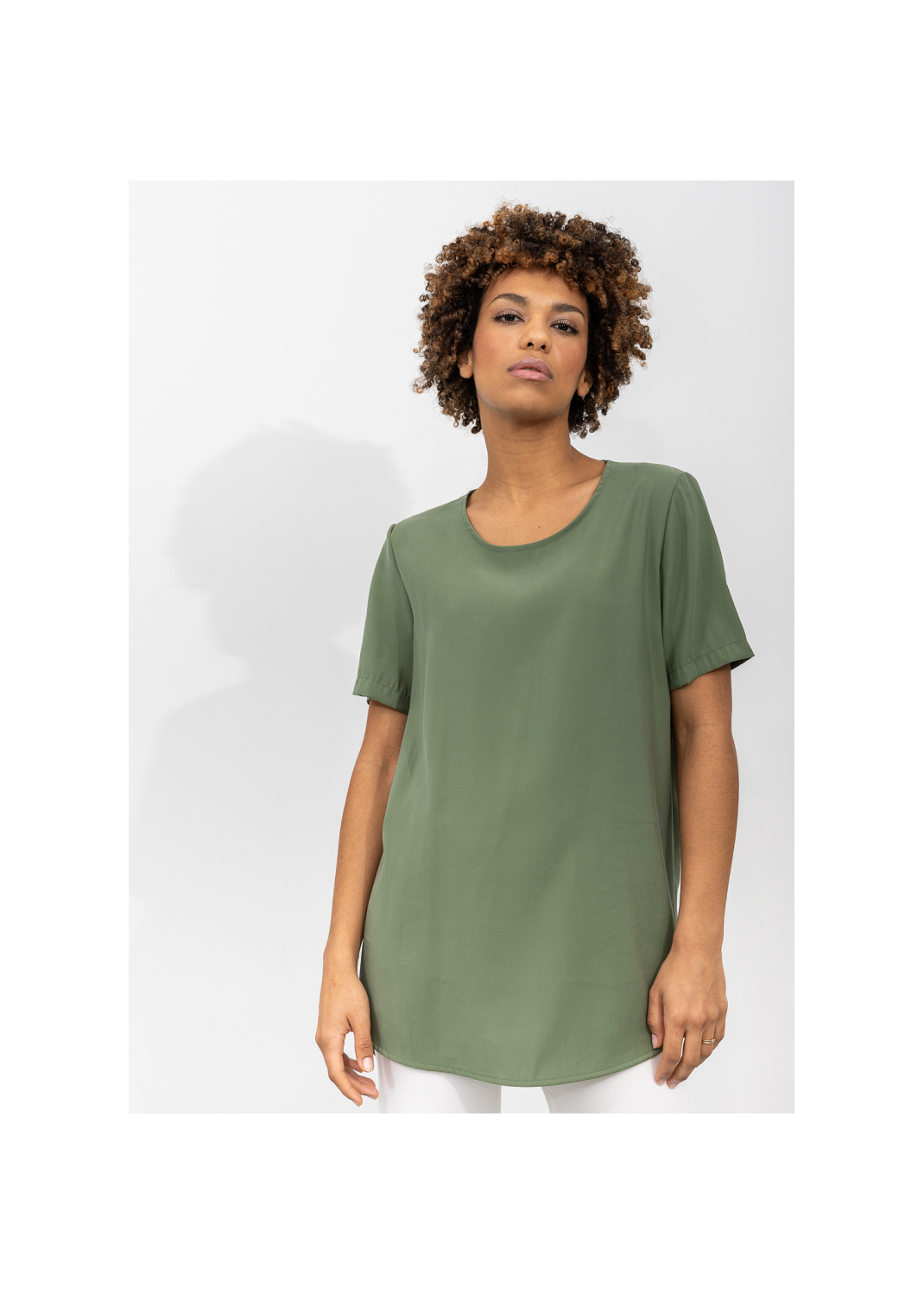T-shirt CATRINA zielony - 82505