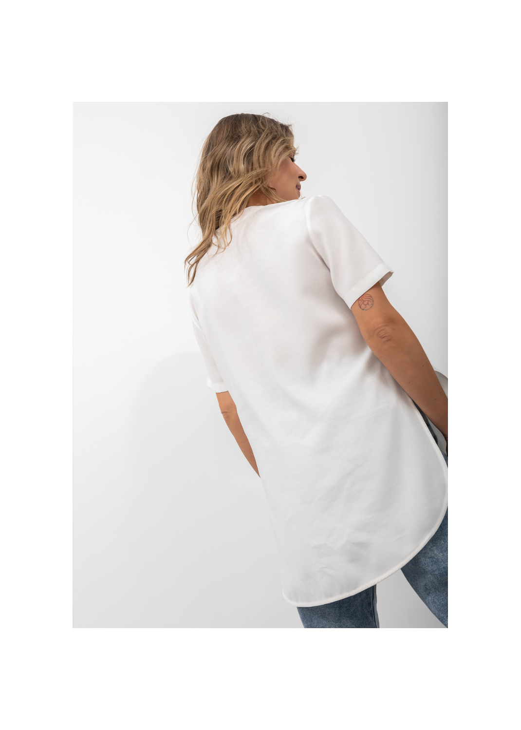 T-shirt CAROLL biały - 86482