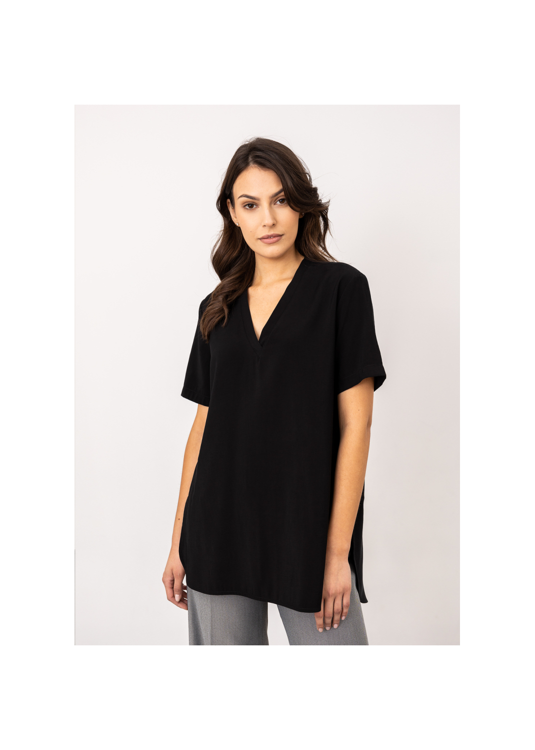 T-shirt CAROLL czarny - 87435
