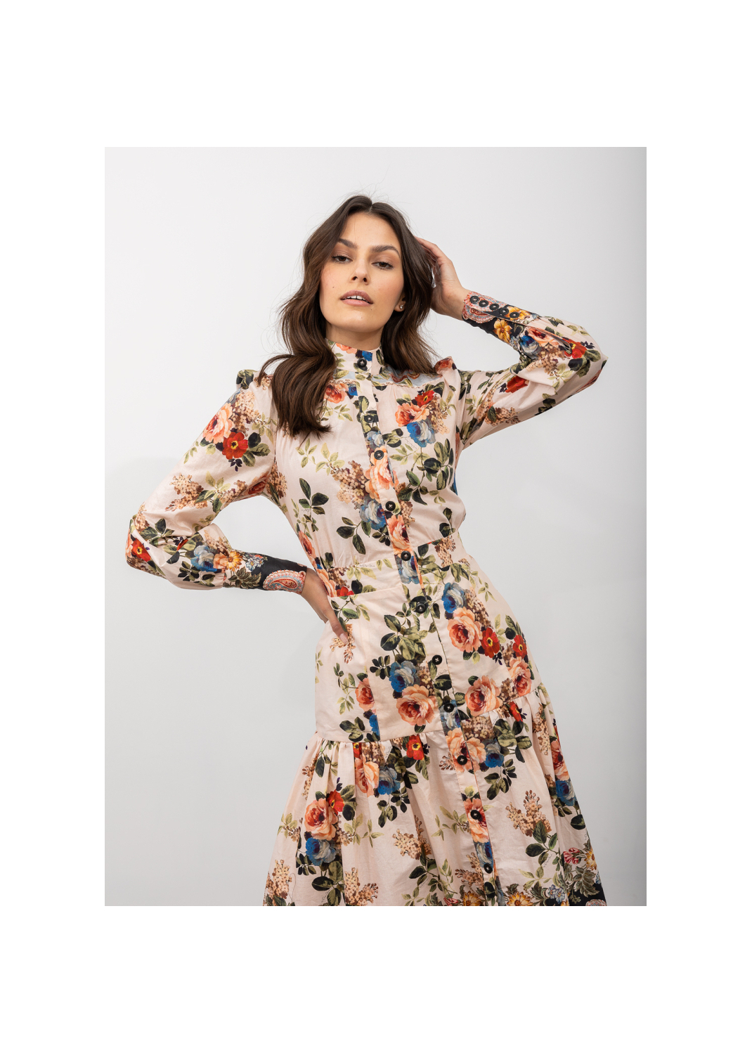 Sukienka COLEEN kwiaty - 89262