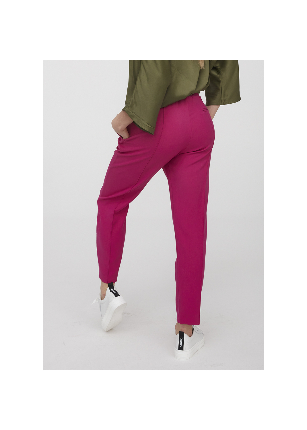 Spodnie DEMERIS magenta - 93766