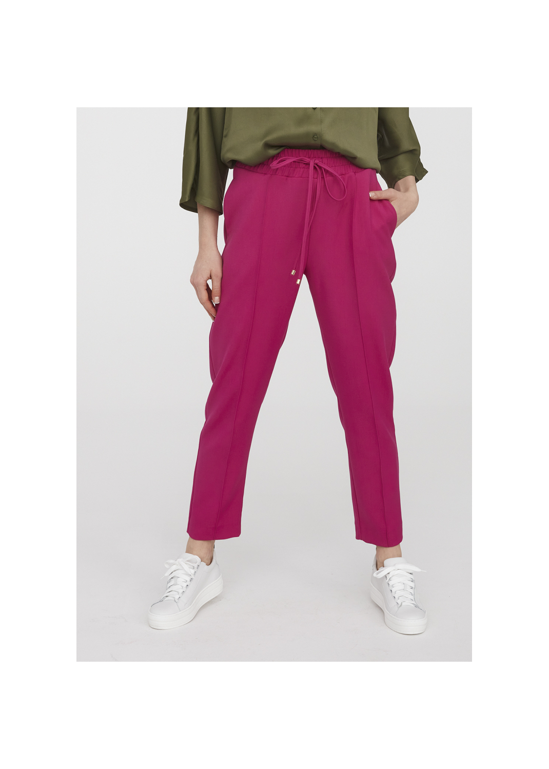 Spodnie DEMERIS magenta - 93768