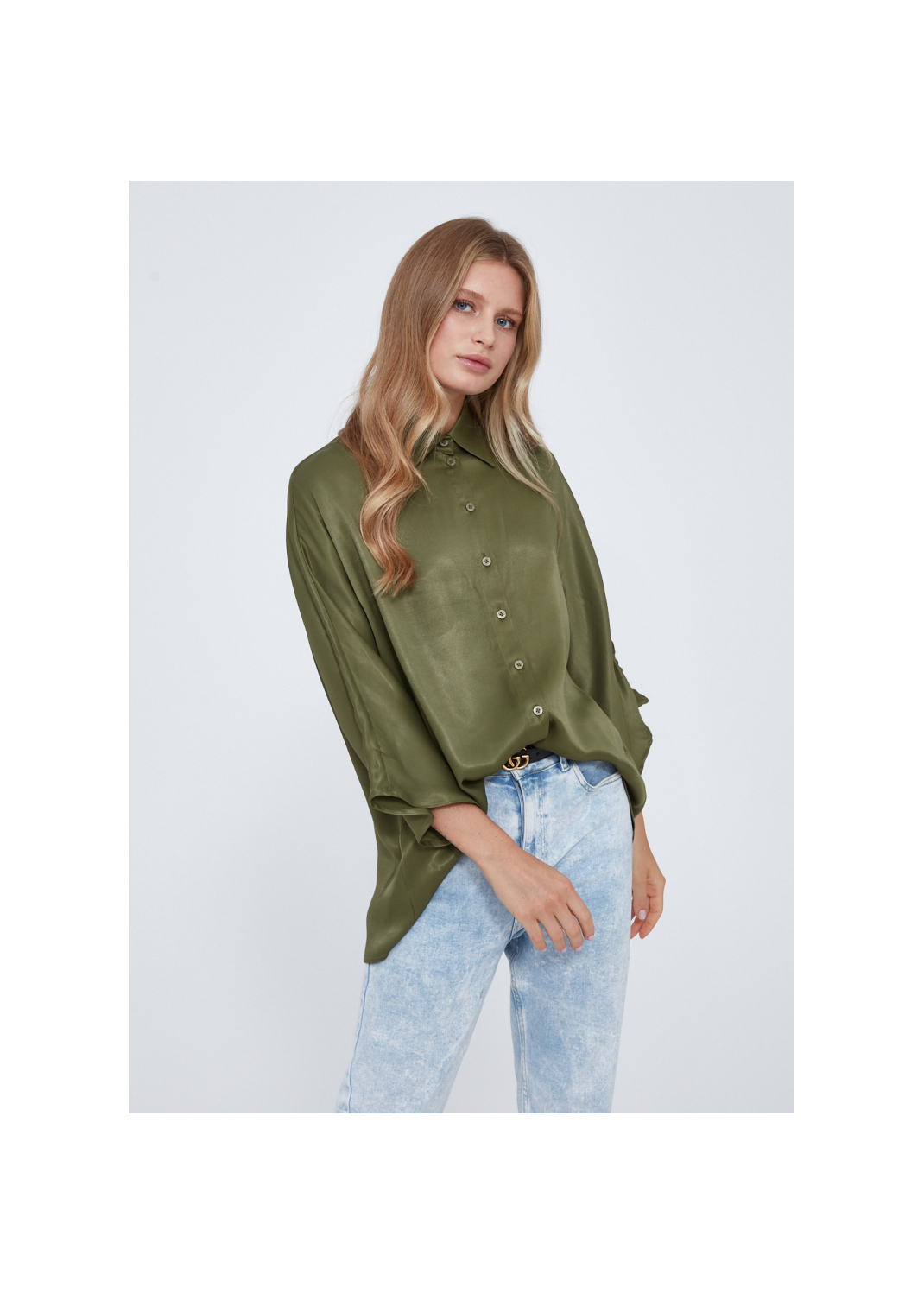 Koszula ENORA khaki - 100987