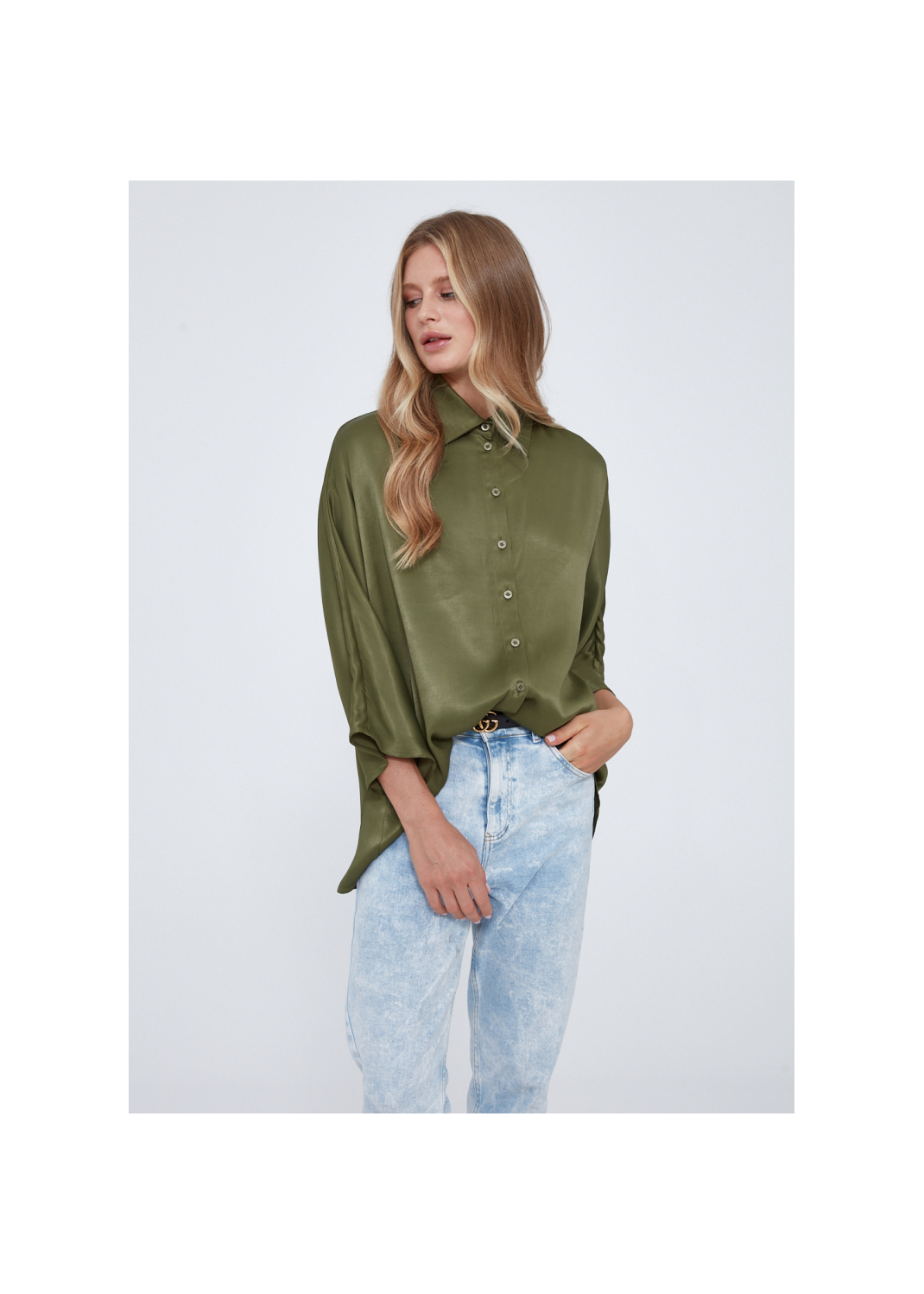 Koszula ENORA khaki - 100988