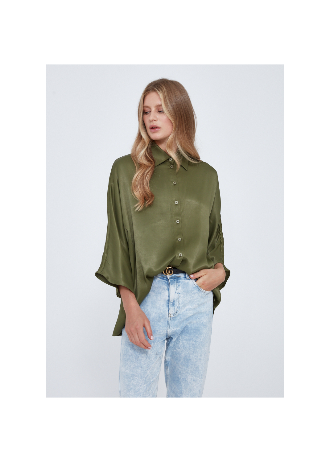 Koszula ENORA khaki - 100989