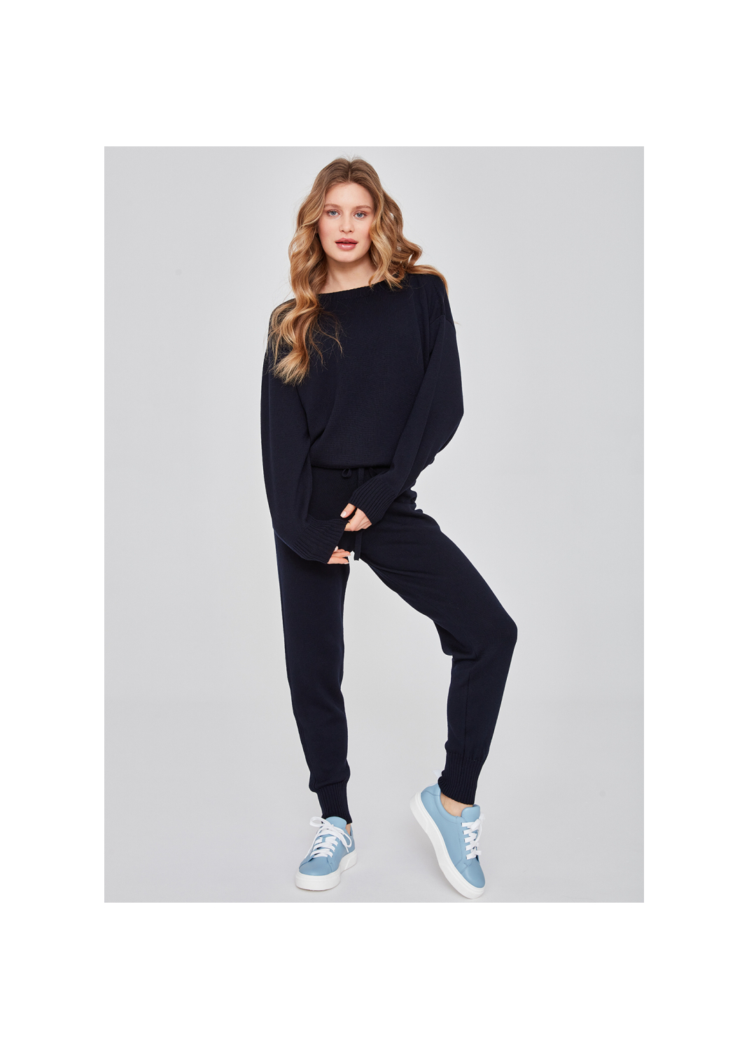 Bluza TOLUCA granatowy - 84164