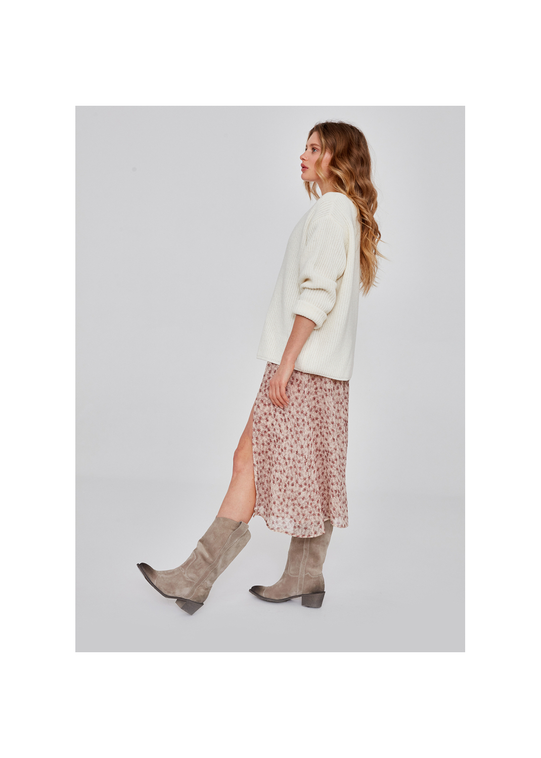 Sweter CLOE kremowy - 83971