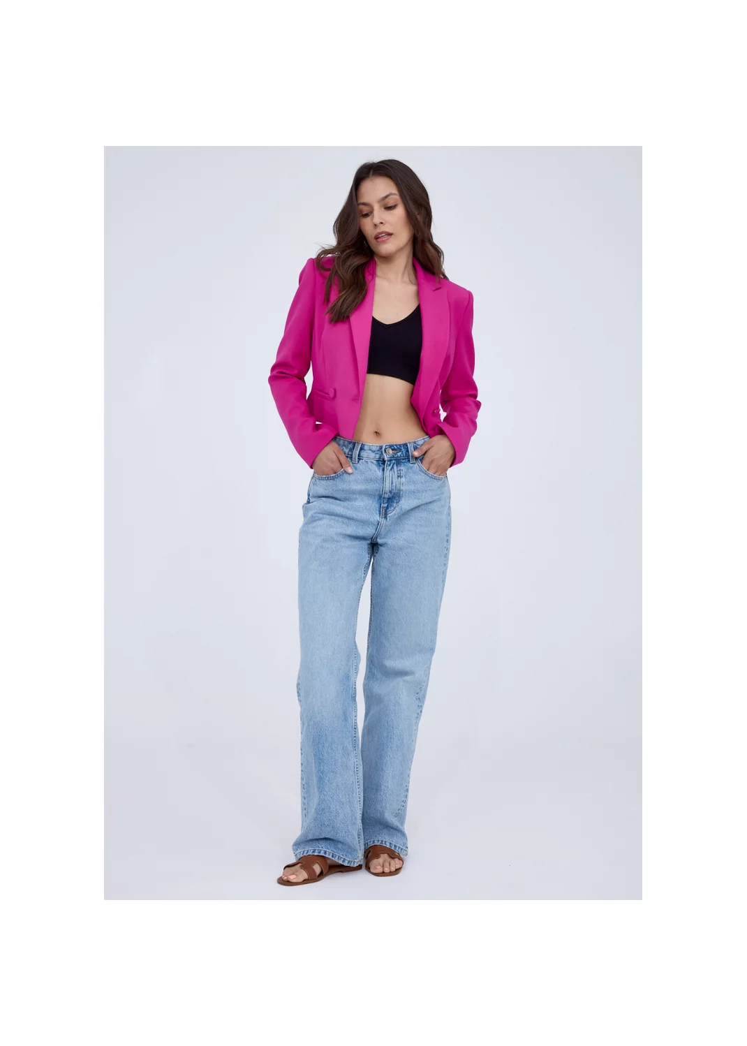 Jacket AURORA magenta - 126442