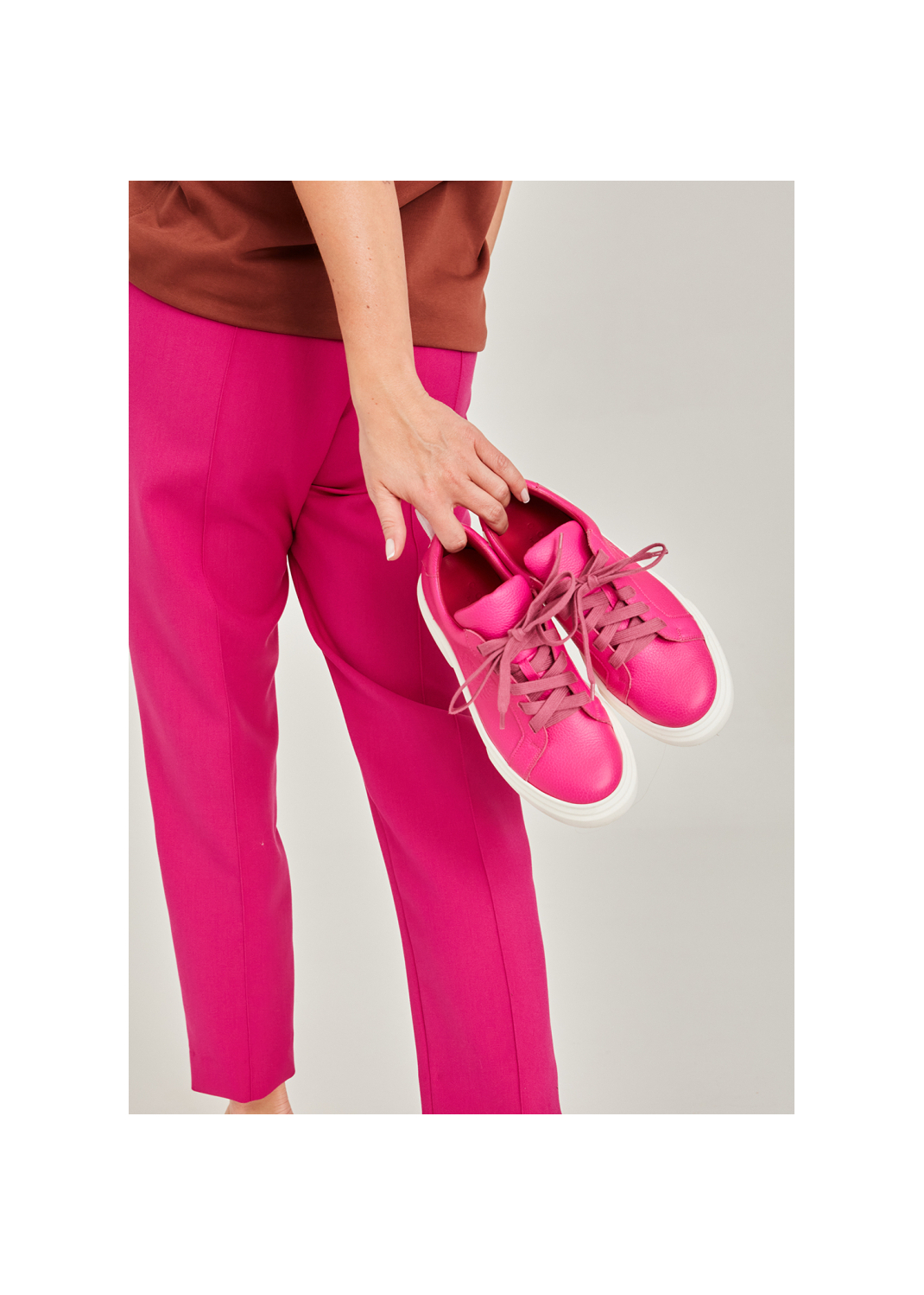 Trampki LILIANNE magenta - 84483