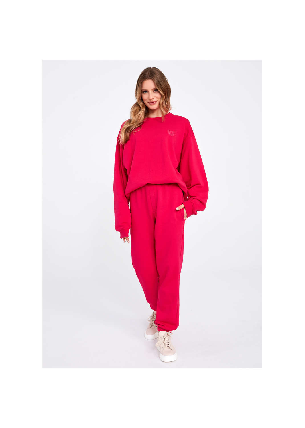 Spodnie MATHILDE magenta - 86549