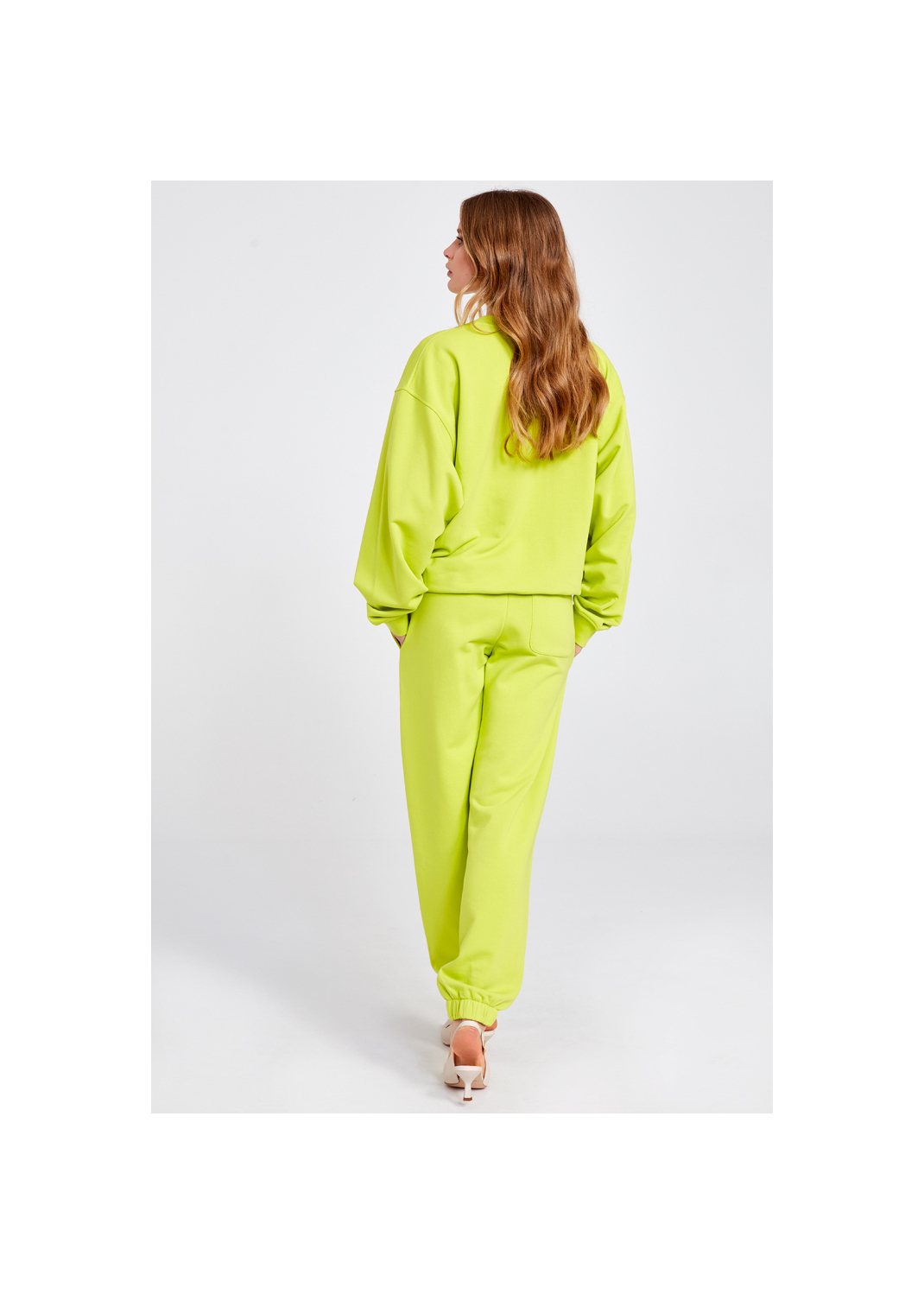 Spodnie MATHILDE limonka - 87000