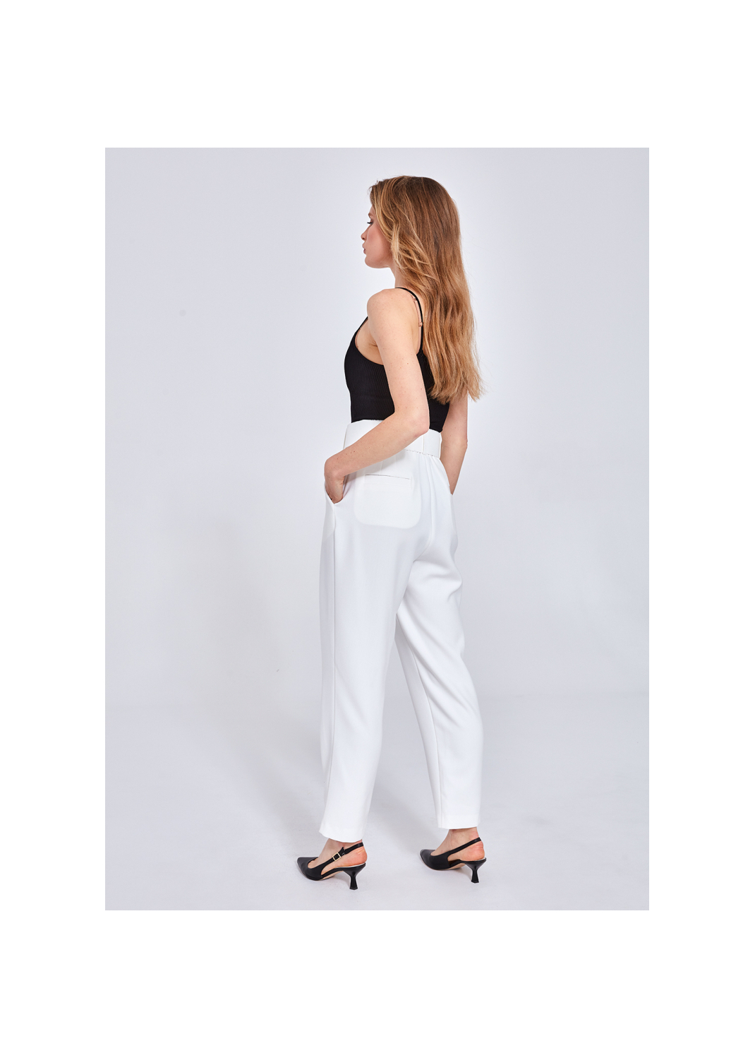 Spodnie ALICANTE kremowy - 87470