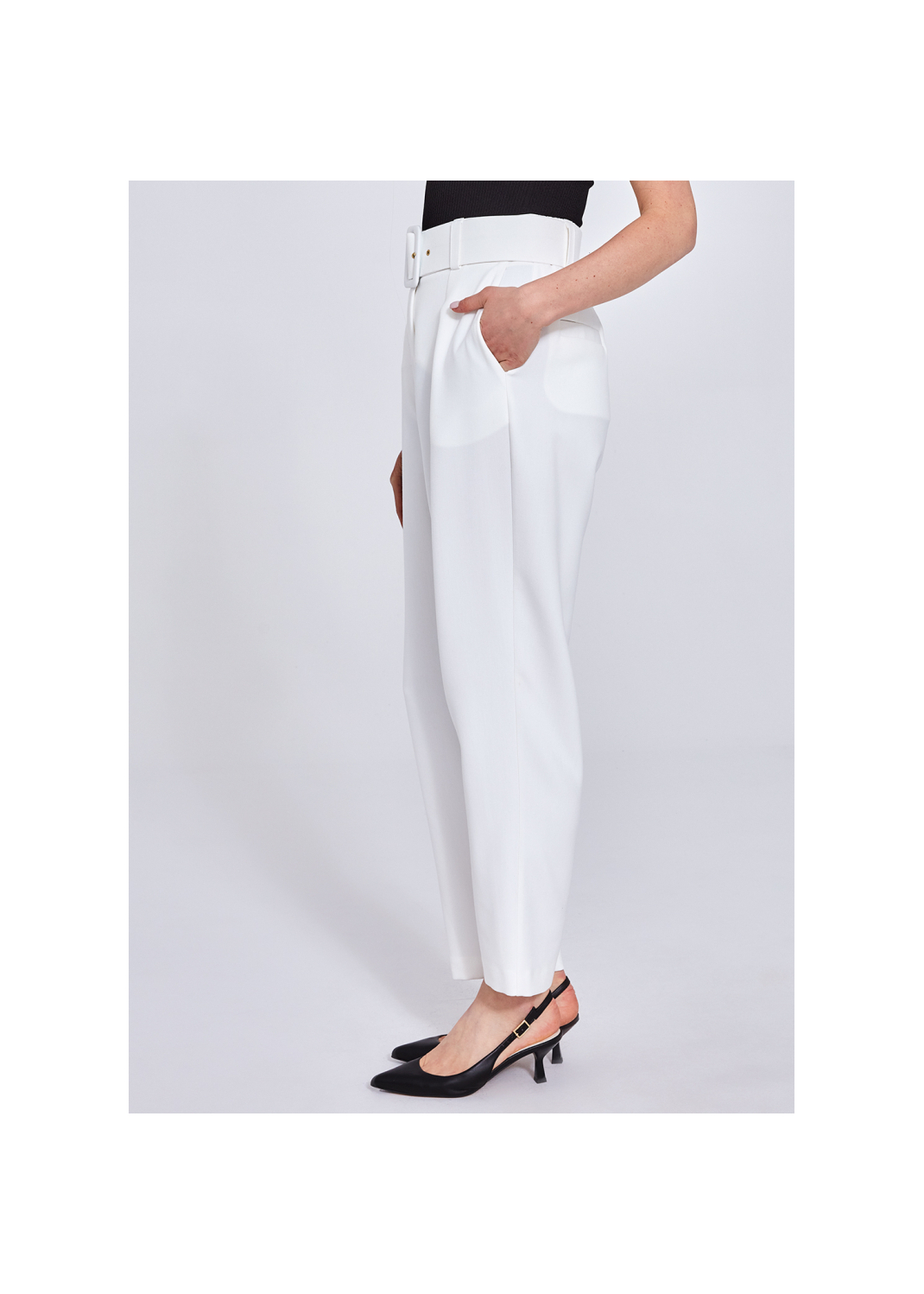 Spodnie ALICANTE kremowy - 87472