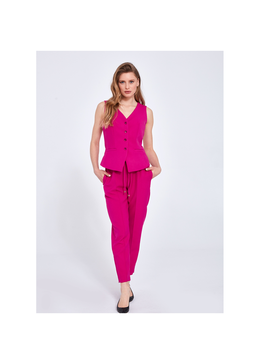Kamizelka GIANNI magenta - 100890