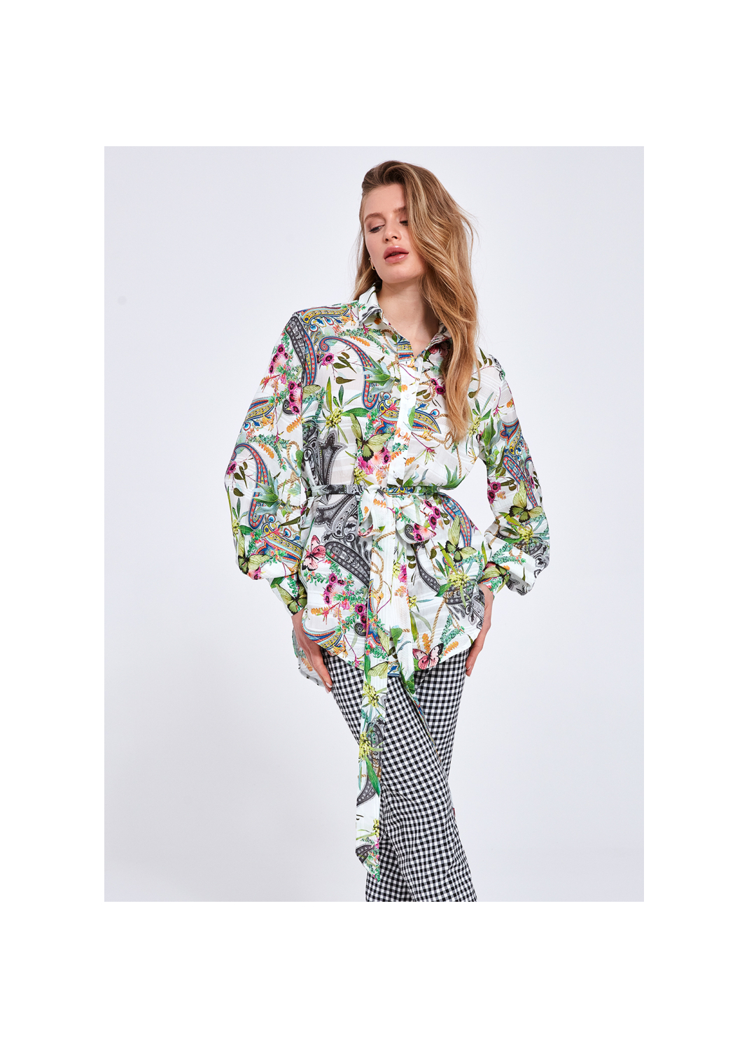 Bluzka IKEBA multicolor - 87438