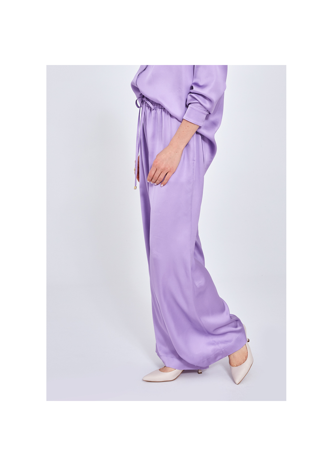 Spodnie CAPRICE liliowy - 87447