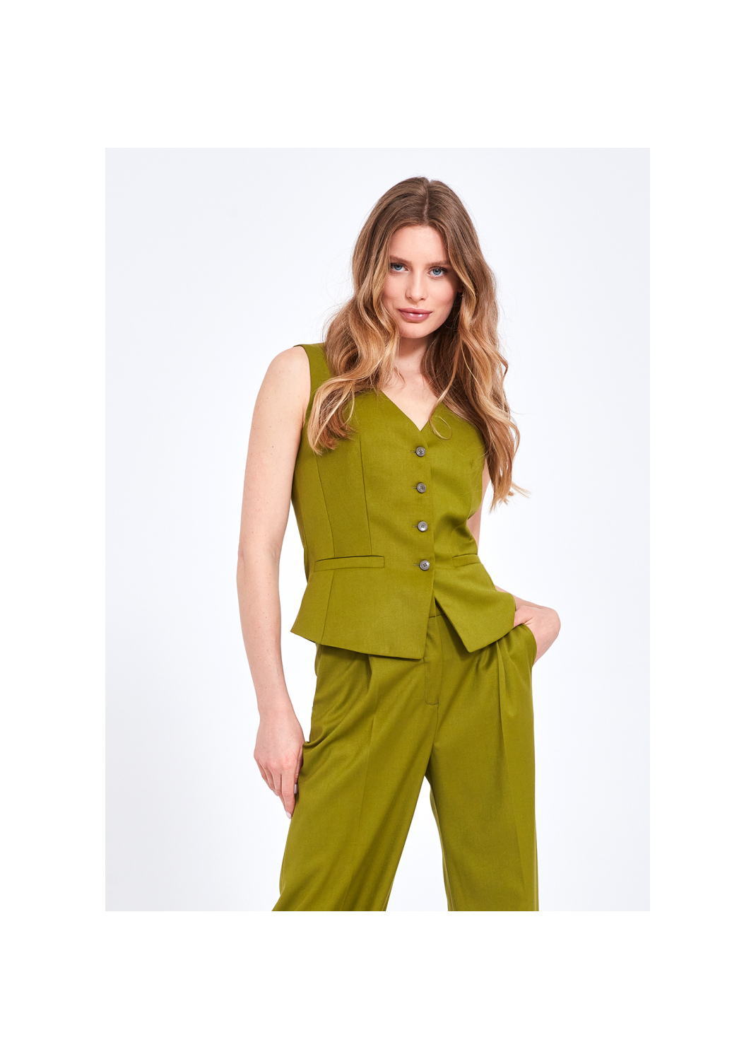 Kamizelka GIANNI zielony - 87495