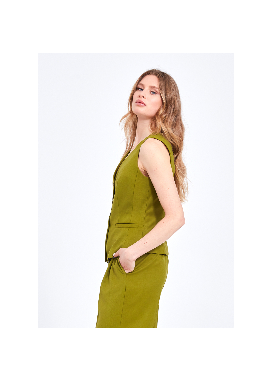 Kamizelka GIANNI zielony - 87496