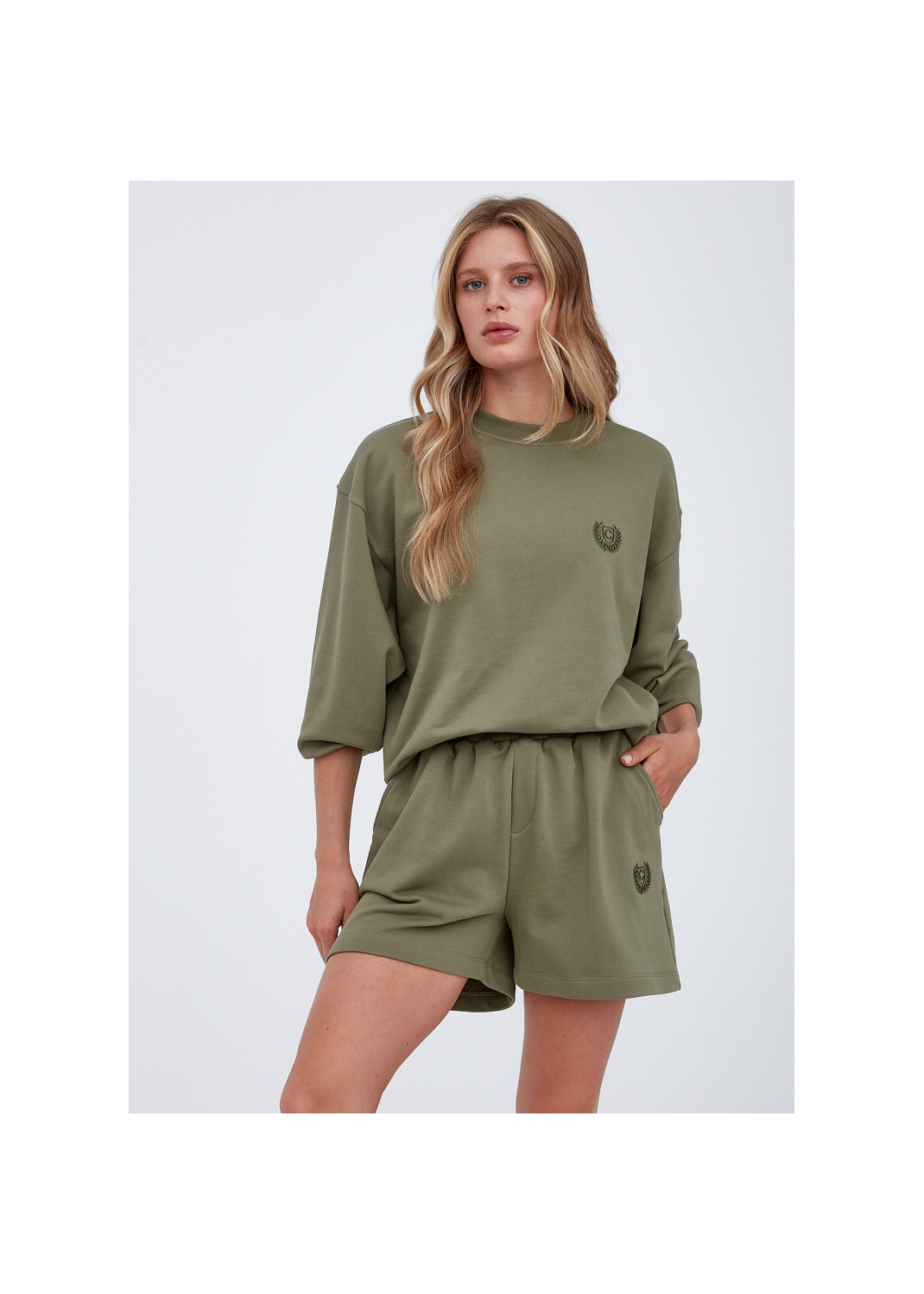 Bluza MATHILDE khaki - 94066