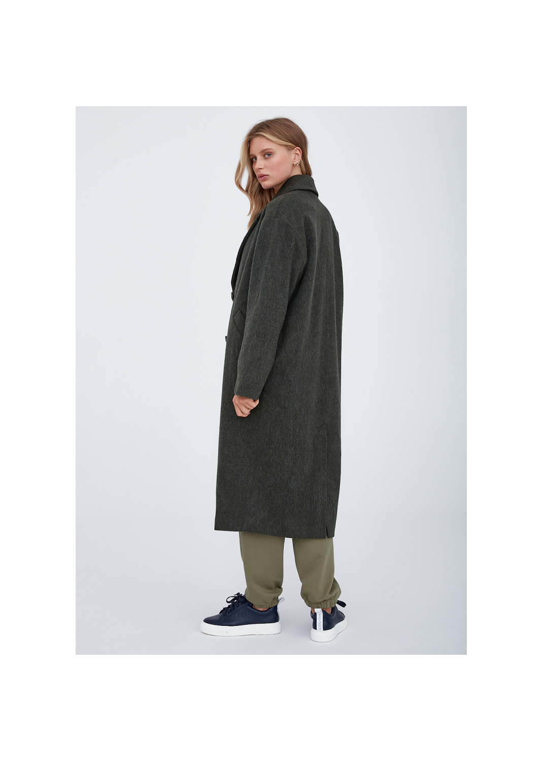 Płaszcz NICOLETTA zielony - 93026