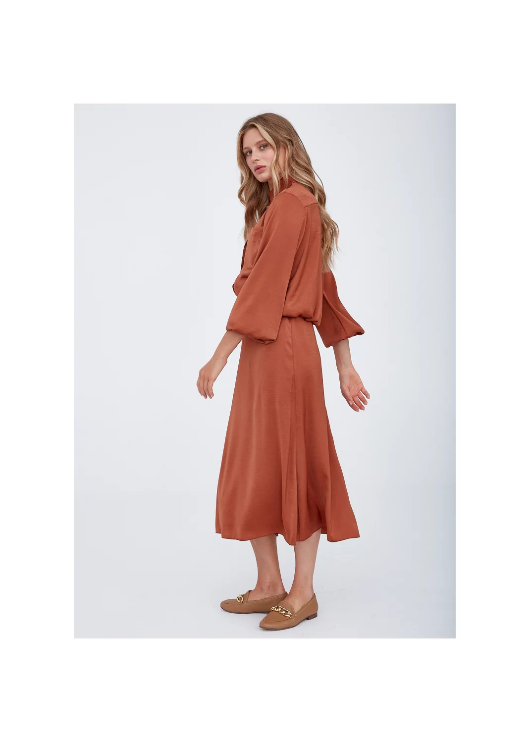 Skirt INGA cinnamon  - 133377