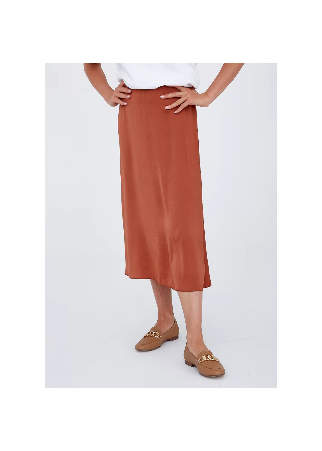 Skirt INGA cinnamon  - 133379