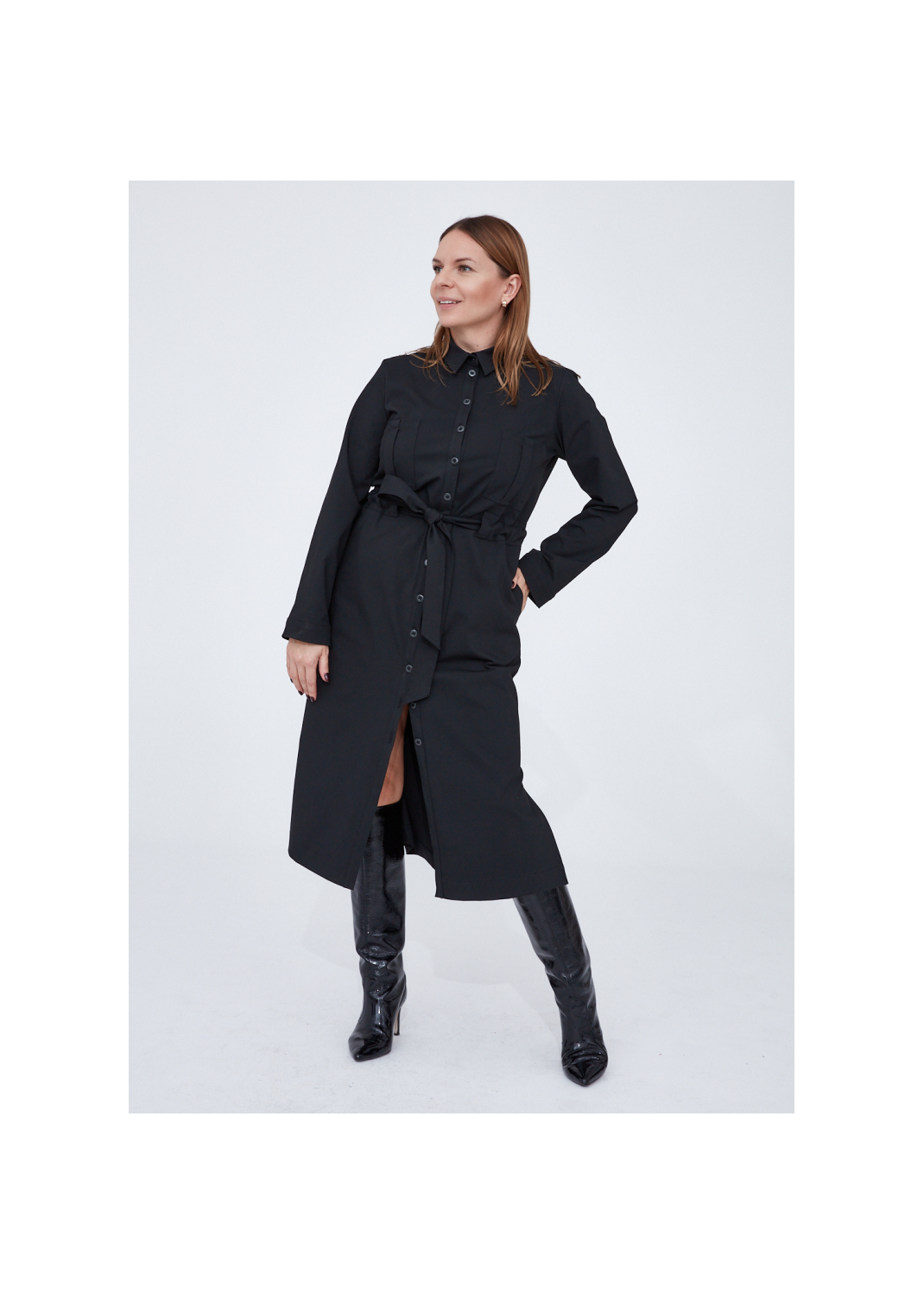 Sukienka TENERYFA czarny - 101370