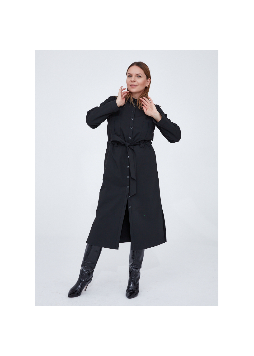 Sukienka TENERYFA czarny - 101372