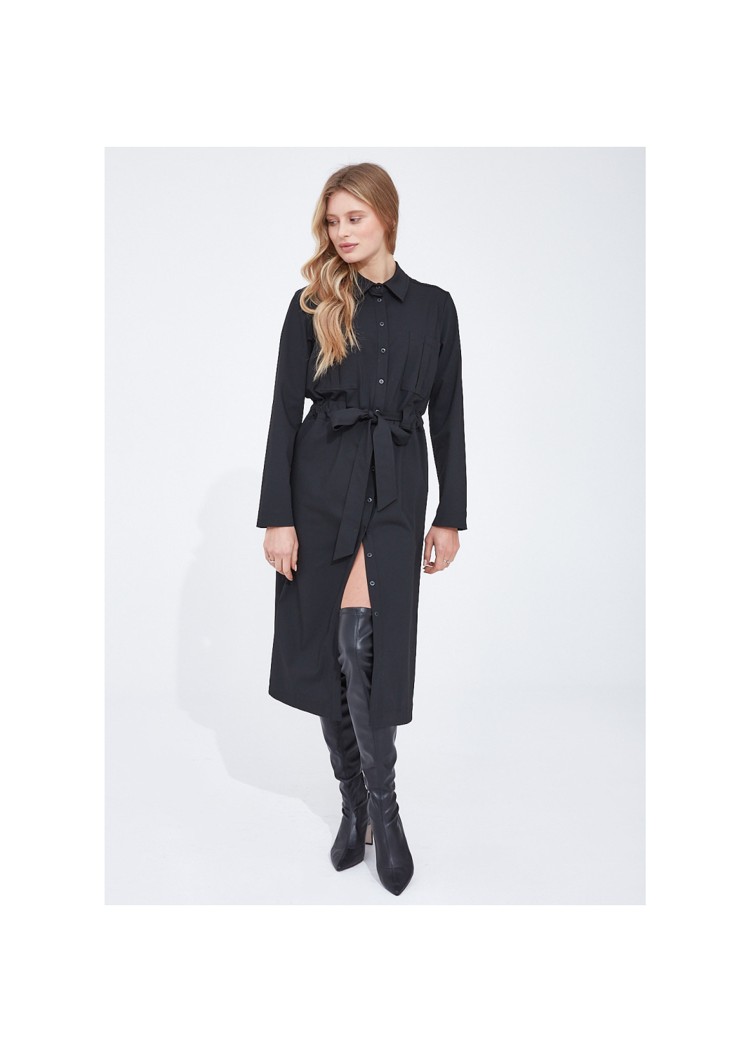 Sukienka TENERYFA czarny - 101374
