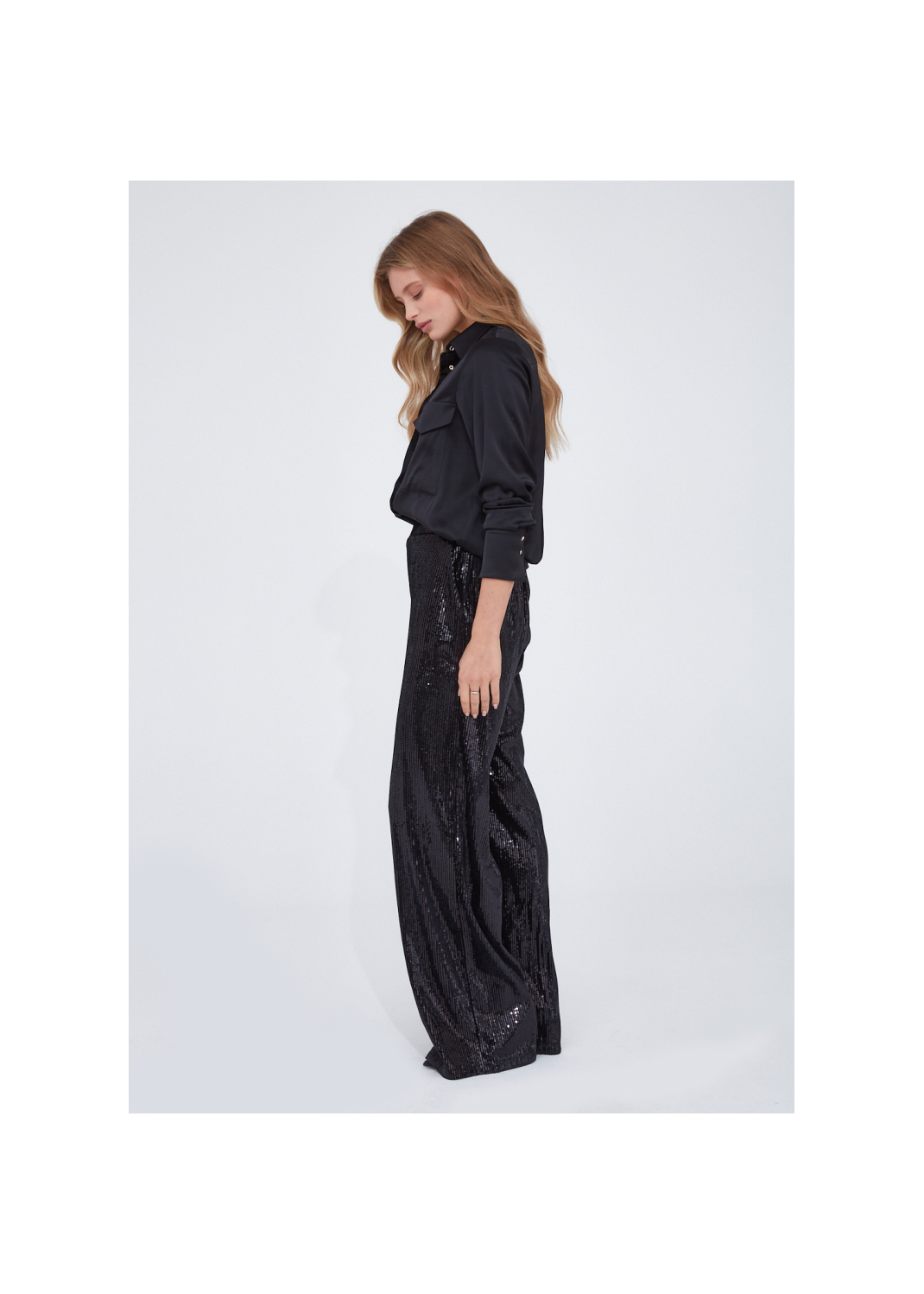 Spodnie GLAMMA cekiny - 99399