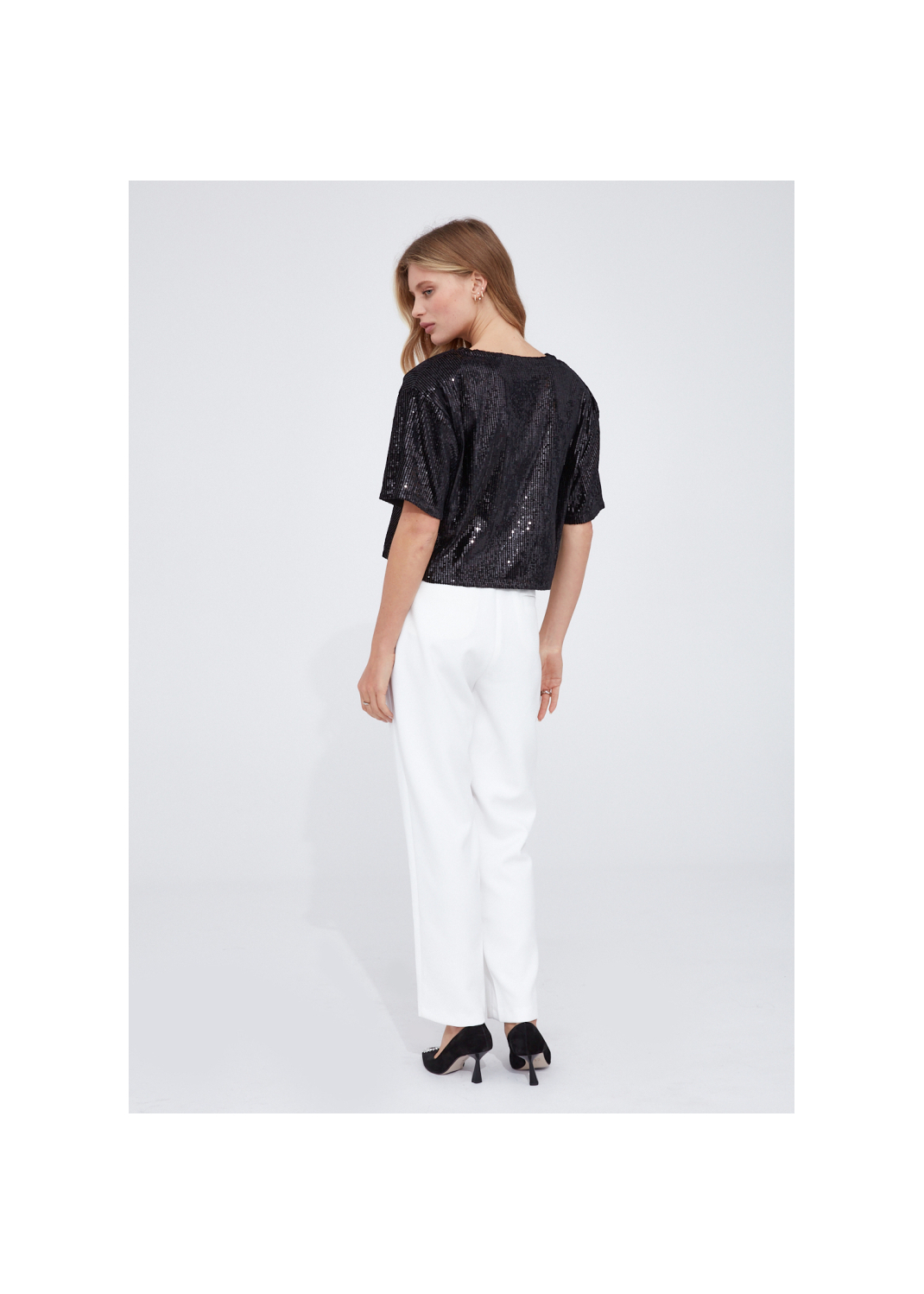 T-shirt VALERIA cekiny - 99361