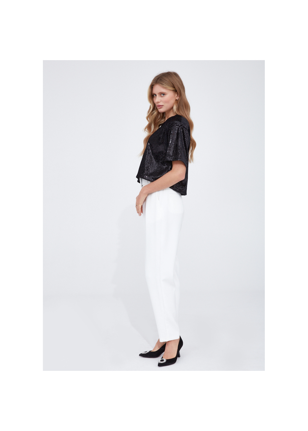 T-shirt VALERIA cekiny - 99366