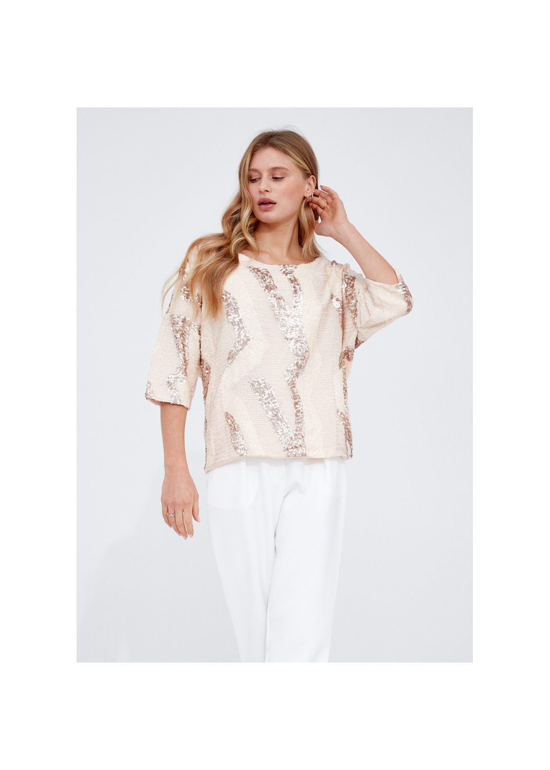 Bluzka MADELLE  cekiny - 100303