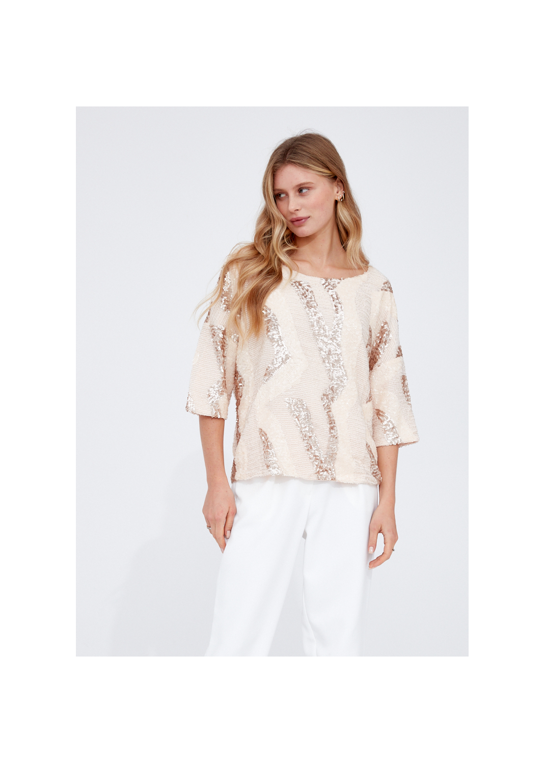 Bluzka MADELLE  cekiny - 100304