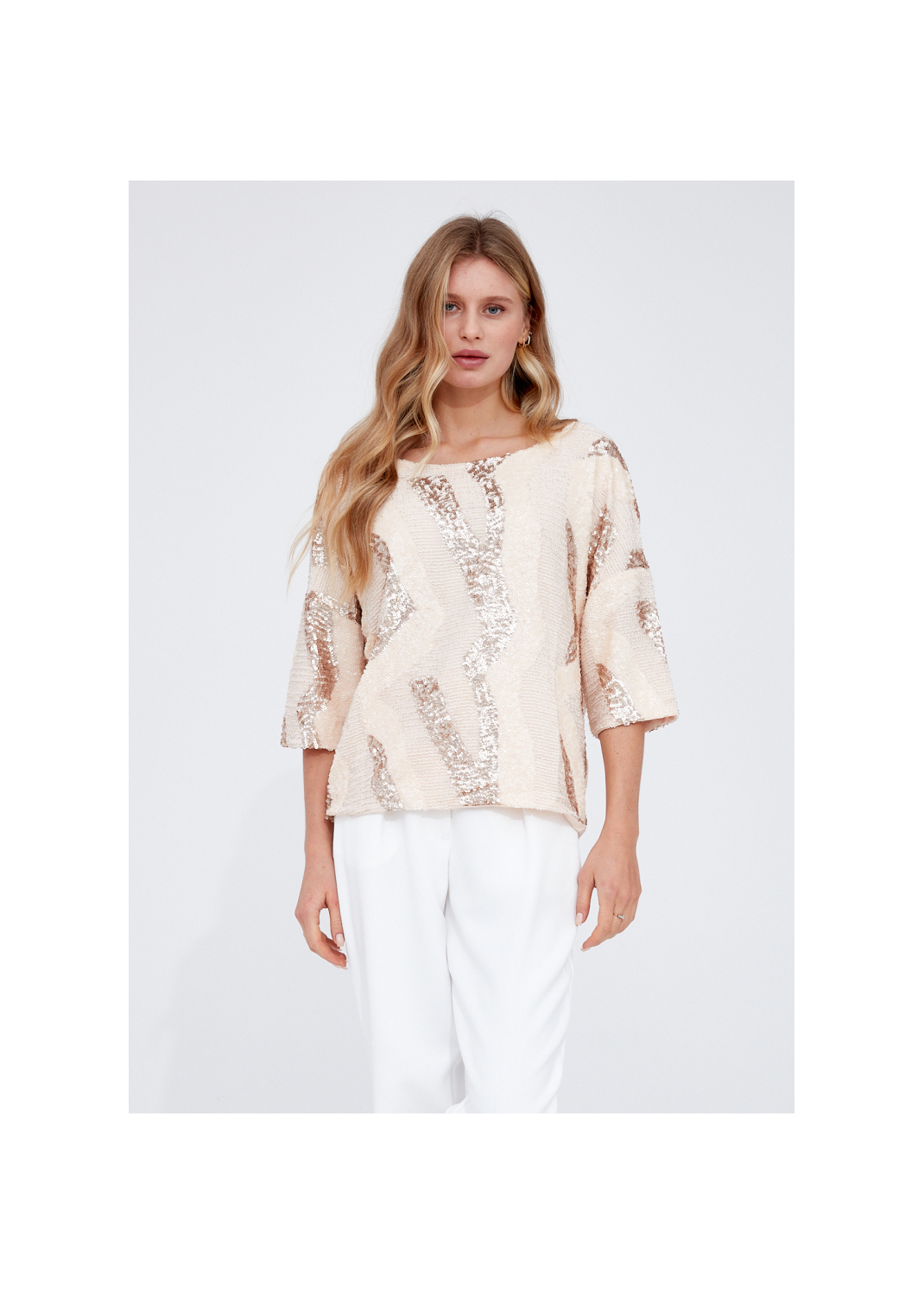 Bluzka MADELLE  cekiny - 100305