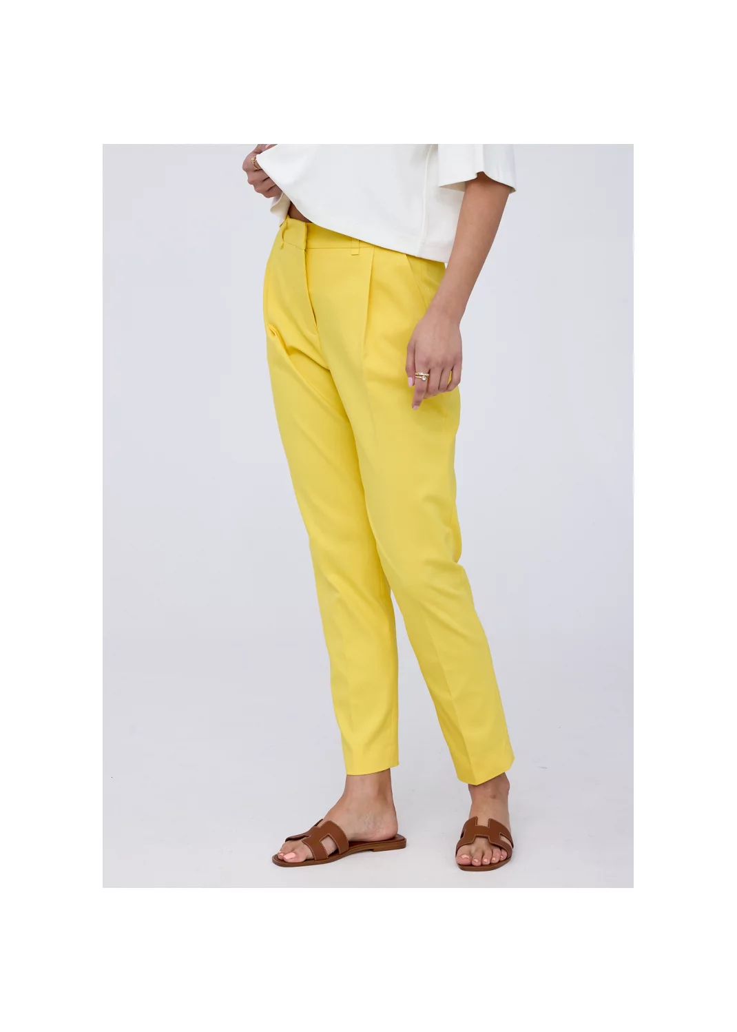 Trousers GIANNI yellow - 125175