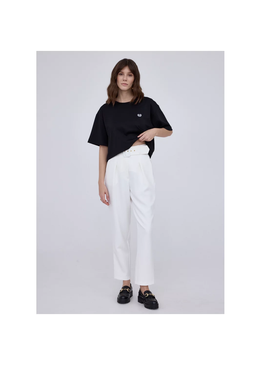 Trousers ALICANTE cream - 125163