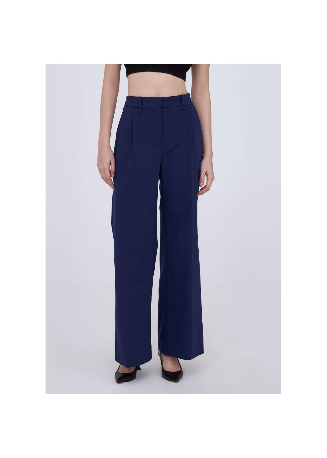 Trousers MARAPII navy blue - 125154