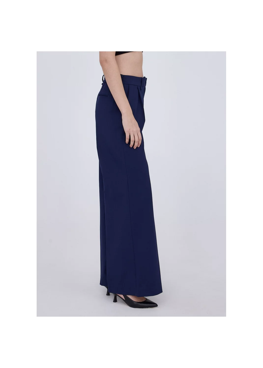 Trousers MARAPII navy blue - 125156