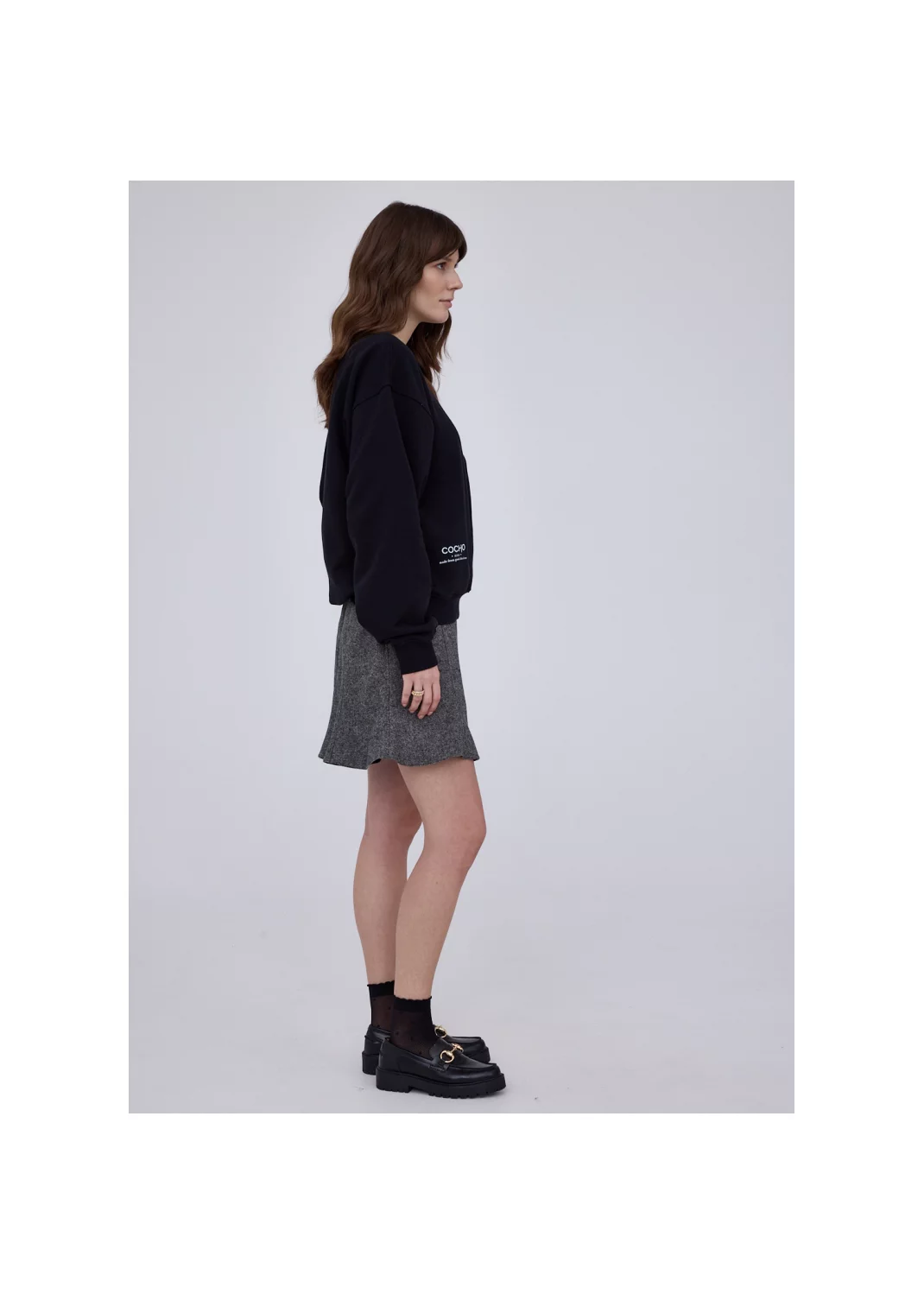 Sweatshirt MARGOT black - 125053