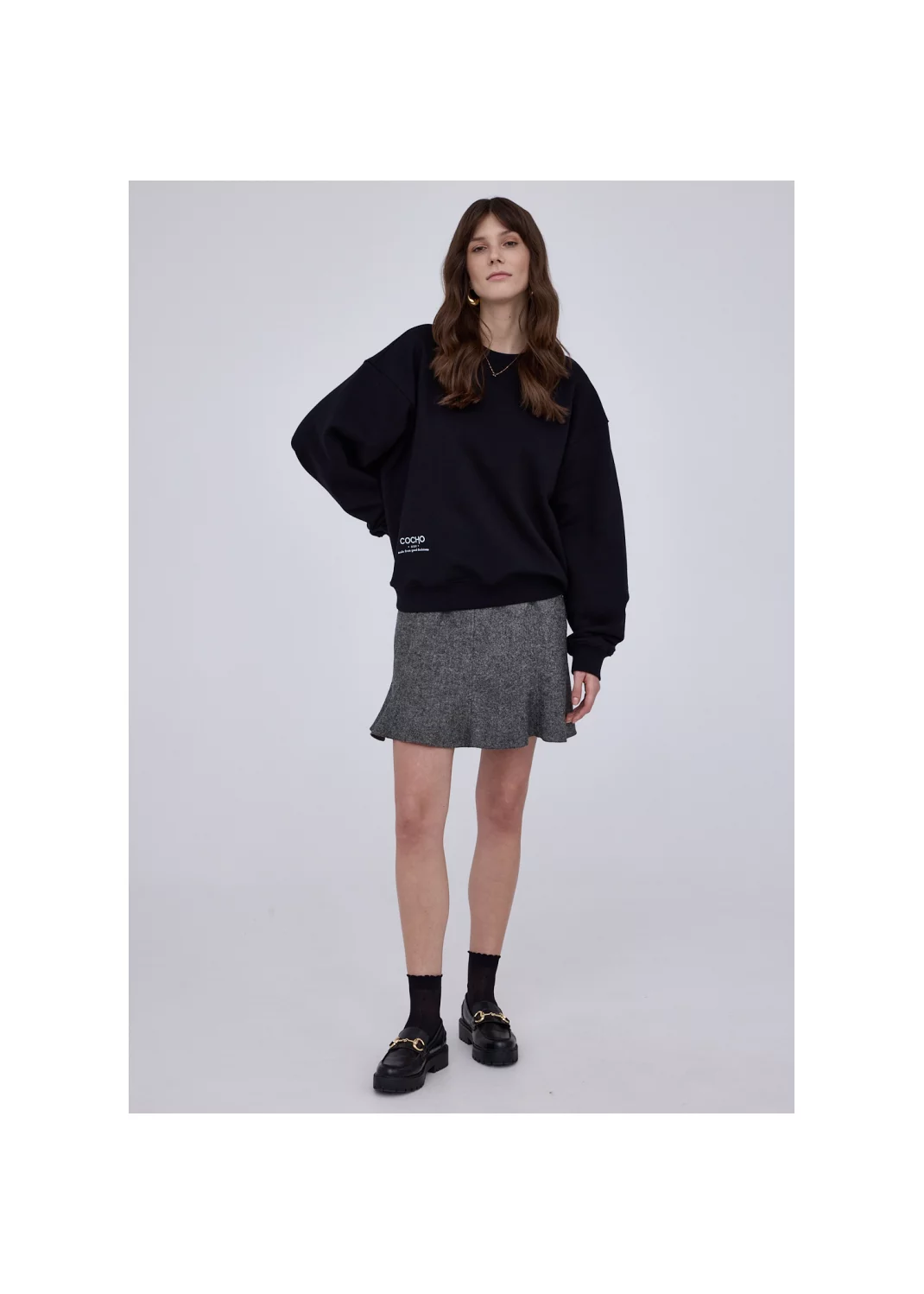 Sweatshirt MARGOT black - 125054