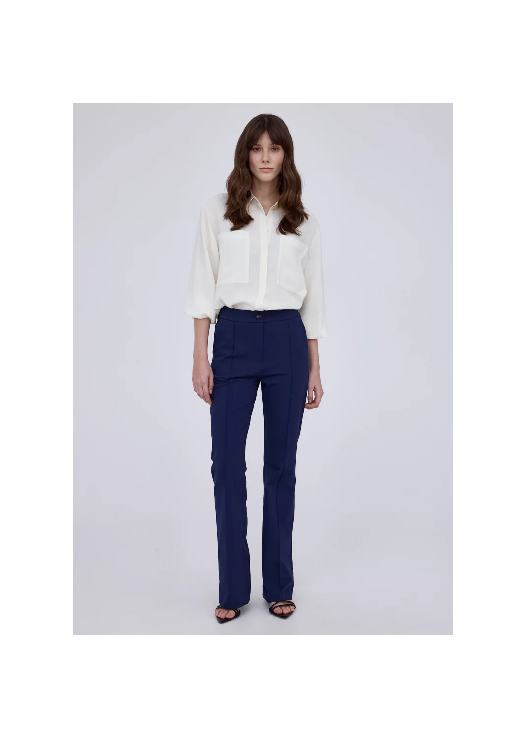 Trousers JANICE navy blue - 124944